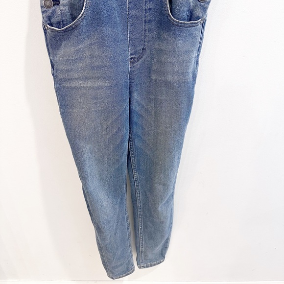 We The Free Denim overalls Bibs Free People 26 - Picture 6 of 12